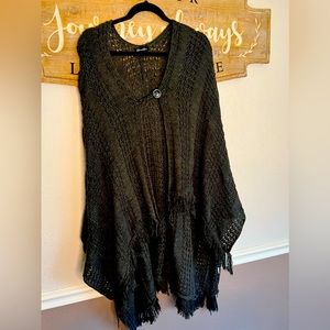 Grey knit tunic